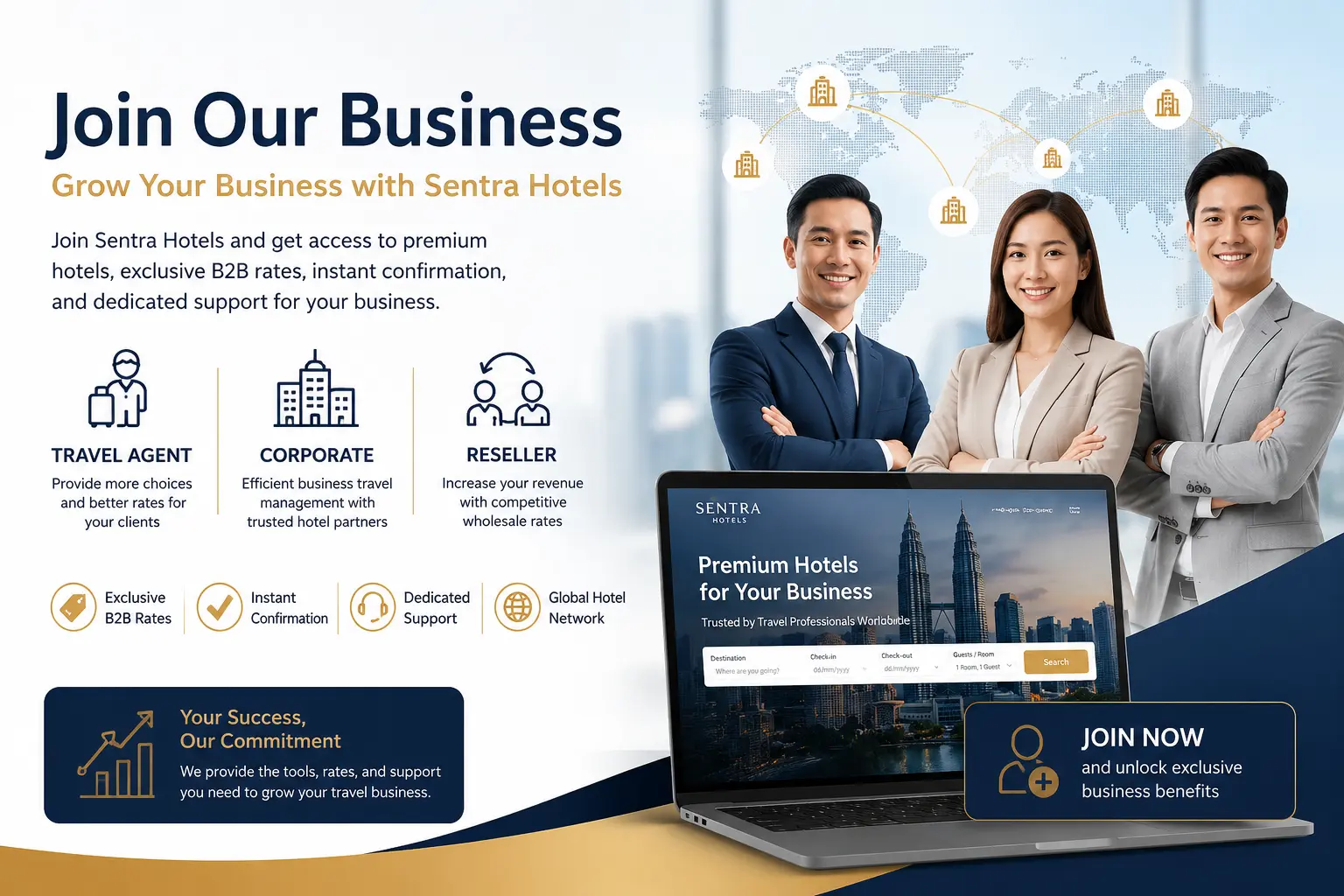 Join Us Sentra Hotels